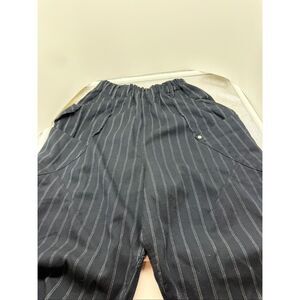 Urban Outfitter Women's Size XS Black Pinstripe High Waisted Pants Trousers